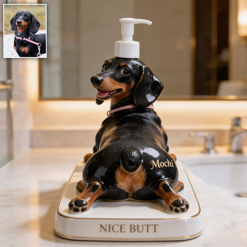 Nice Butt - Personalized Dog Pump Dispenser