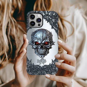 Cool Skull - Personalized Skull Full Print Phone Case