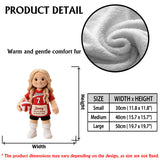You Are Doing A Great Job - Personalized Volleyball Premium Faux Fur Pillow