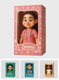 Nurse Christmas Gift Cartoonish Style - Personalized Nurse Custom Shaped Acrylic Plaque
