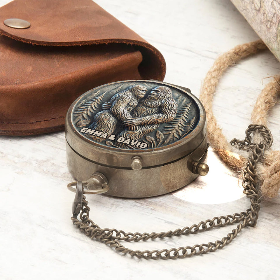 Find Your Way Back To Me - Personalized Camping Compass
