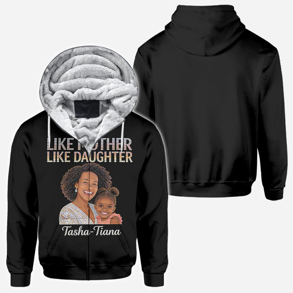 Like Mother Like Daughter - Personalized Mother All Over Shirt