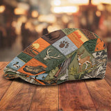 Hunting Panorama - Personalized Hunting Newsboy Cap