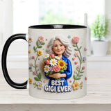 Custom Any Photo - Personalized Mother Accent Mug & Coaster