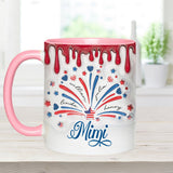 Blessed Grandma - Personalized Grandma Accent Mug