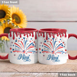 Blessed Grandma - Personalized Grandma Accent Mug