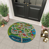 Kids City Road - Personalized Kid Non-Slip Tufted Rug