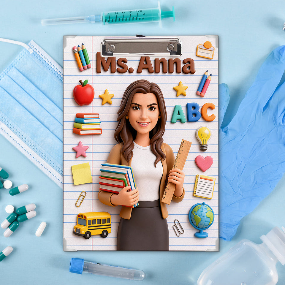 Any Photo - Personalized Teacher Clipboard