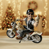 Funny Gift For Biker - Personalized Biker Custom Shaped Acrylic Plaque