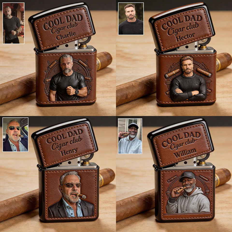 Custom Any Photo - Personalized Father Lighter