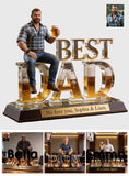 Custom Any Photo - Personalized Father Custom Shaped Acrylic Plaque
