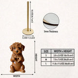 Custom Any Pet Photo - Personalized Dog Paper Towel Stand