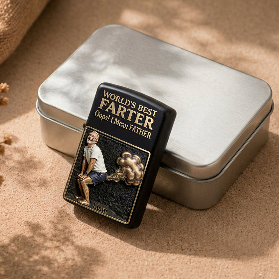 Best Farter Ever - Personalized Father Lighter