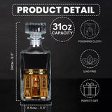 Mini Bar Whiskey - Personalized Whisky Whiskey Decanter Set