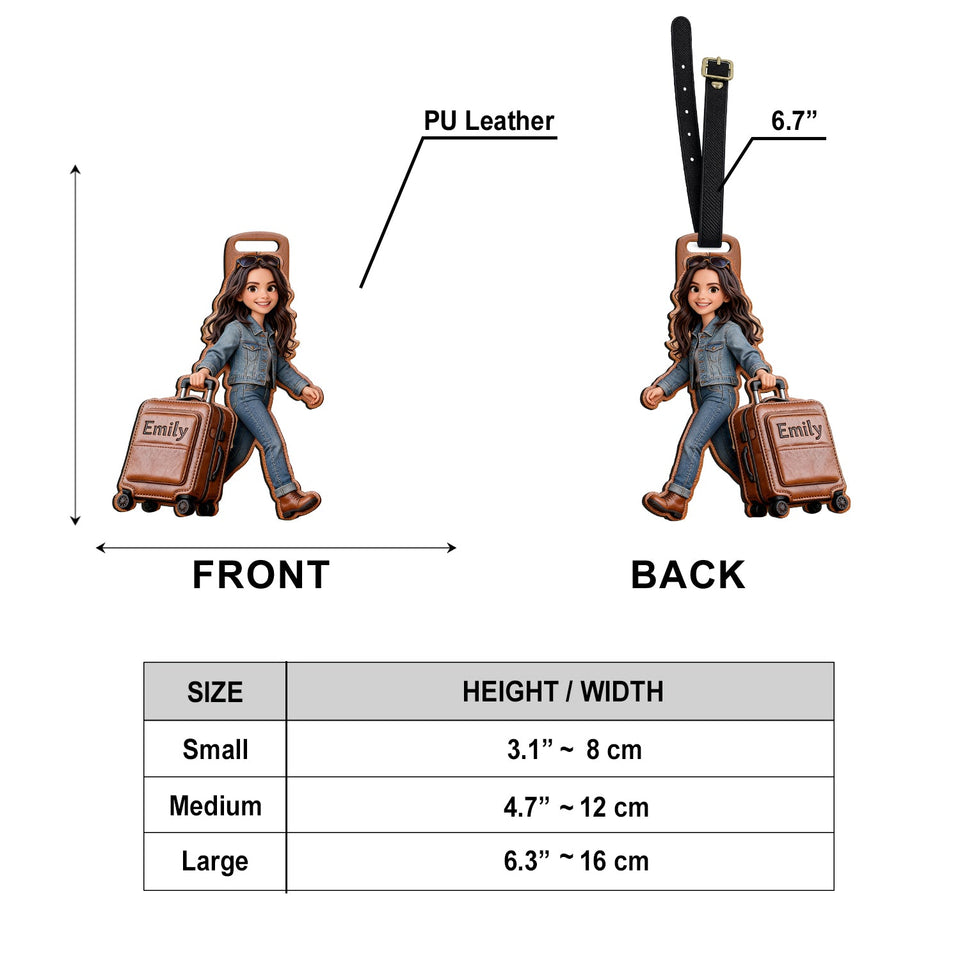 Custom Any Photo - Personalized Travelling Luggage Tag