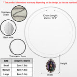 Magic Witch - Personalized Witch Shaped Metal Pendant Necklace