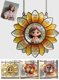 You Are Enough - Personalized Kid Window Hanging Suncatcher Ornament