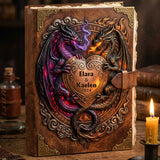You & Me We Got This - Personalized Dragon Leather Journal