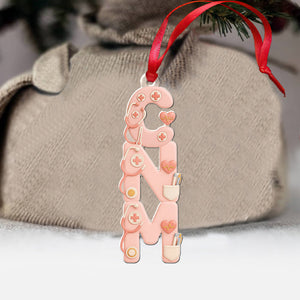 Merry Christmas - Personalized Nurse Ornament