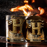 Alphabet Initial For Whiskey, Bourbon... Lovers - Personalized Whisky Whiskey Glass