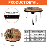 Garden Is My Happy Place - Personalized Gardening Table Custom Shape