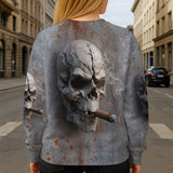 Strong Skull - Personalized Skull All Over Shirt