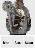 Strong Skull - Personalized Skull All Over Shirt
