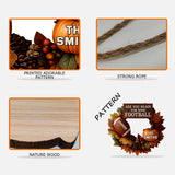 Are You Ready For Some Football - Personalized Football Custom Shaped Wood Sign
