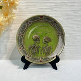 Til Death Do Us Part - Personalized Couple Ceramic Round Plate