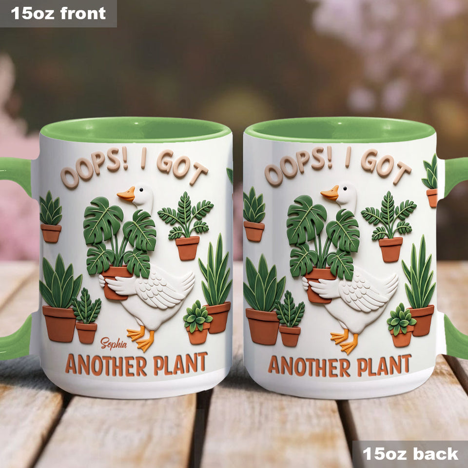 Oops! I Got Another Plant - Personalized Gardening Accent Mug