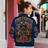 Fire Dept - Personalized Firefighter Bomber Jacket