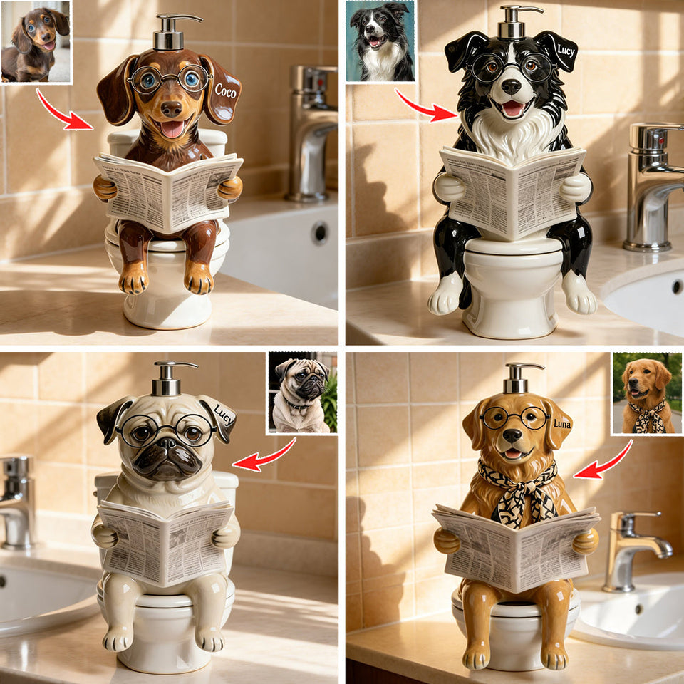 Relax Time - Personalized Dog Soap Dispenser