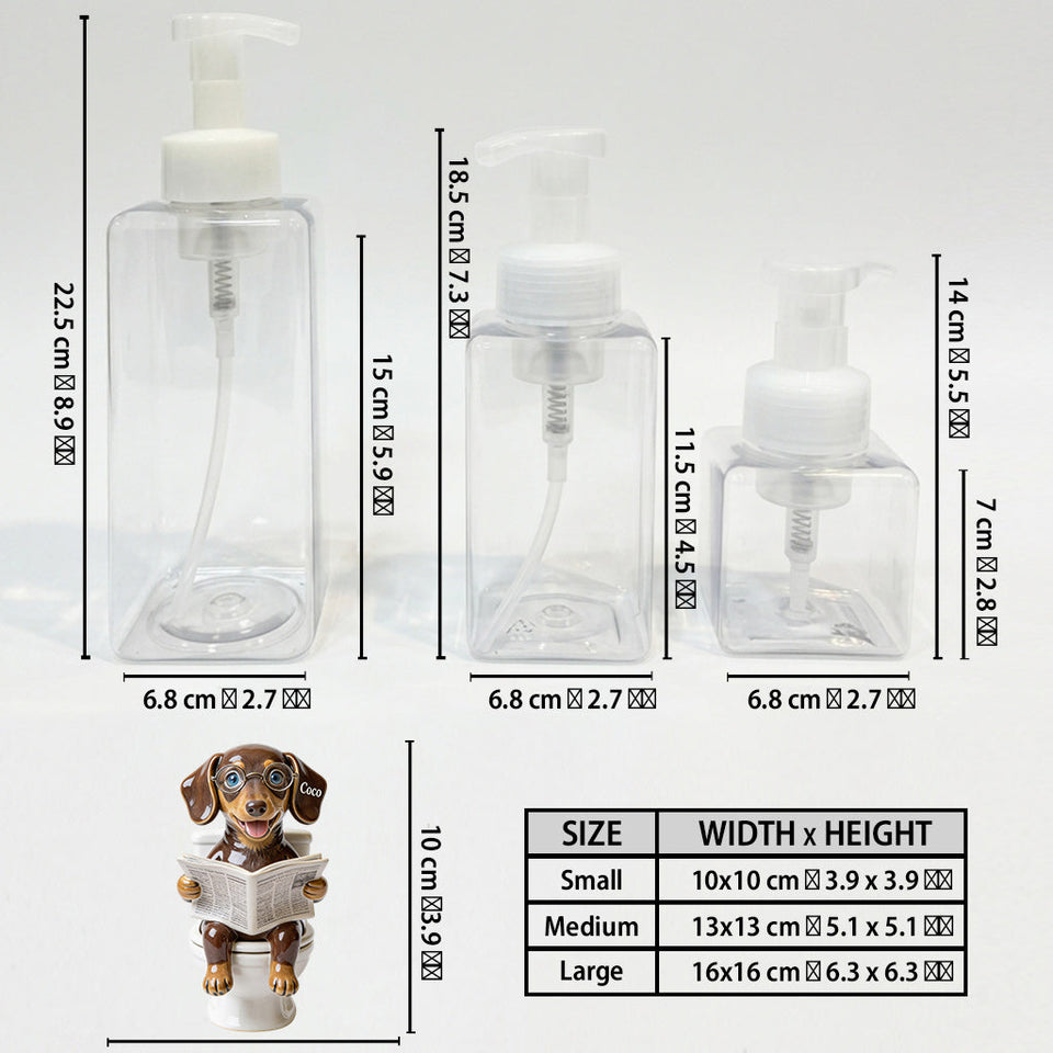 Relax Time - Personalized Dog Soap Dispenser