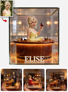 Custom Any Photo & Beverage - Personalized Whisky Custom Shaped Acrylic Plaque