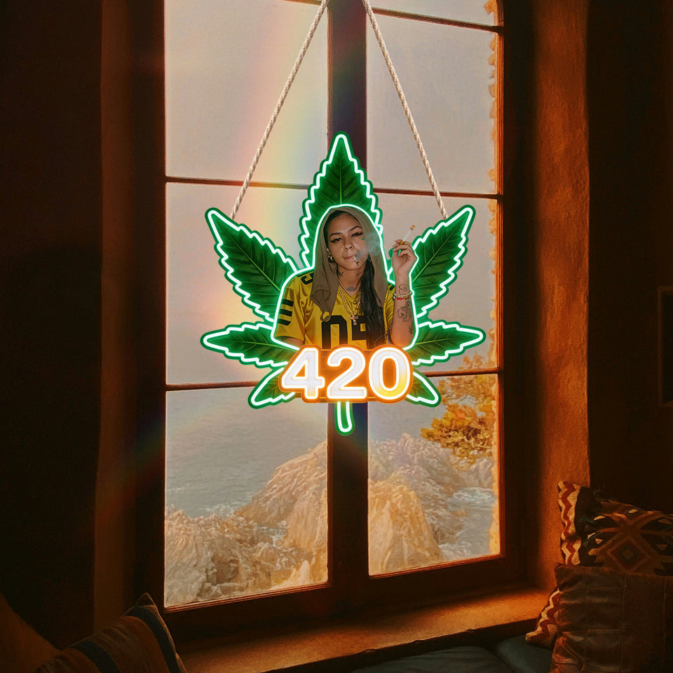 High Life Neon Light - Personalized Weed LED Light Acrylic Sign
