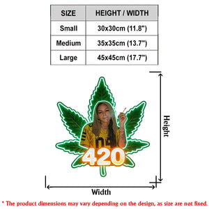 High Life Neon Light - Personalized Weed LED Light Acrylic Sign