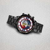 Home Of The Free - Personalized Bald Eagle Hand Watch