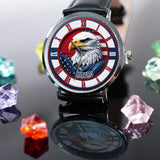 Home Of The Free - Personalized Bald Eagle Hand Watch