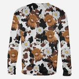 Love Highland Cow - Personalized Highland Cow All Over Shirt