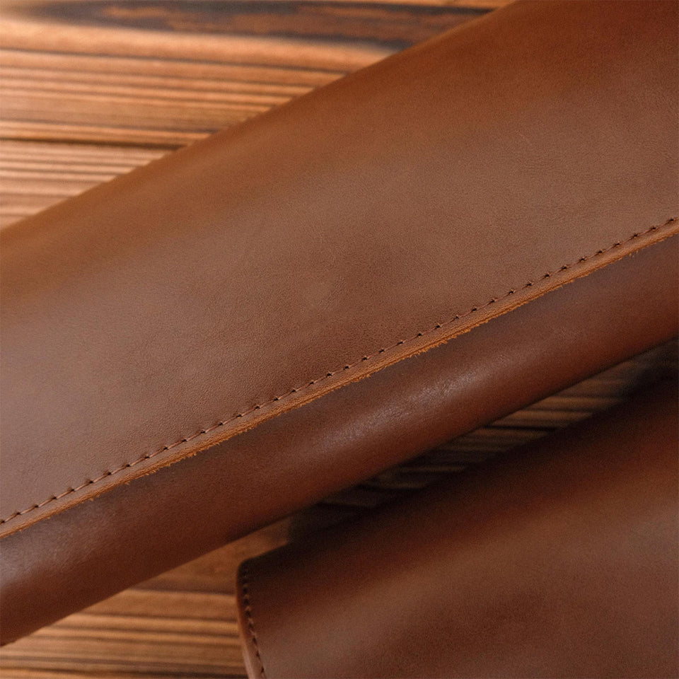 We Love You - Personalized Father Leather Watch Case
