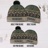 Deer Hunting Season - Personalized Hunting Beanie Hat