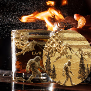 Sasquatch - Personalized Whisky Whiskey Decanter Set
