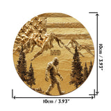Sasquatch - Personalized Whisky Whiskey Glass