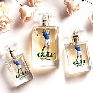 Luxury Gift For Man - Personalized Golf Refillable Perfume Bottle