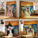 Custom Any Photo, Funny Pet - Personalized Dog Canvas And Poster