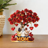 Best Mom Ever - Personalized Mother Custom Shaped Acrylic Plaque