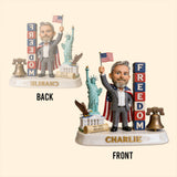 Patriotic Gift For Colleague - Personalized Colleague Custom Shaped Acrylic Plaque