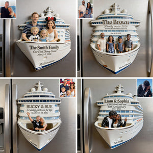 Cruise Memory - Personalized Cruising Magnet