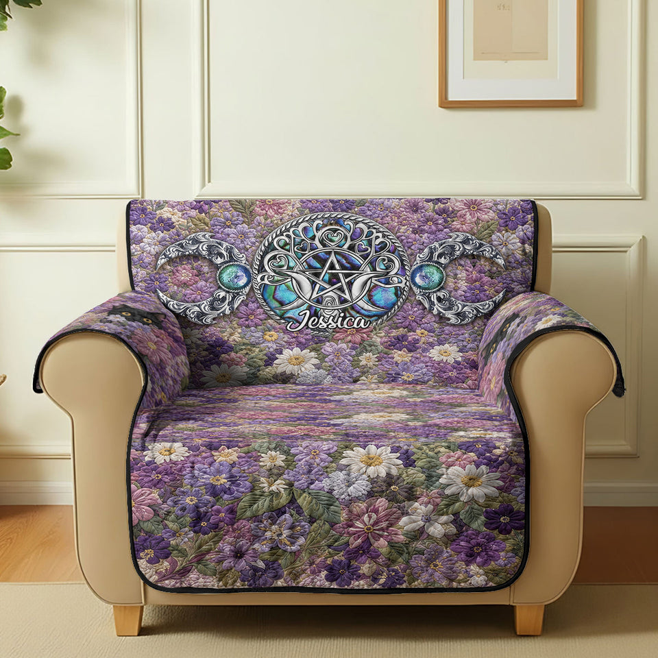 It's The Most Beautiful Time Of The Year - Personalized Witch Quilted Sofa/Couch Cover