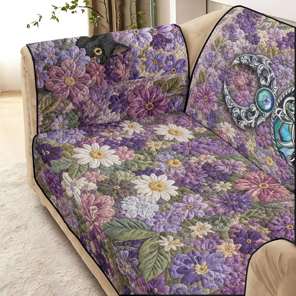 It's The Most Beautiful Time Of The Year - Personalized Witch Quilted Sofa/Couch Cover